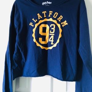 Harry Potter crop top long sleeves/junior large